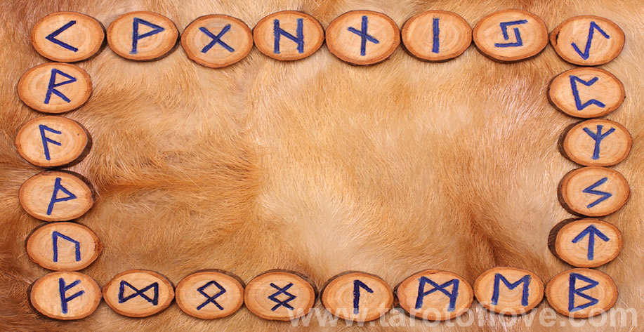 Love relationship nordic runes reading